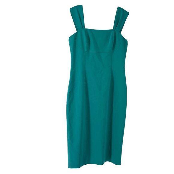 Antonio Melani Dress Pencil Wiggle Retro Cocktail Semi Formal Green Sexy Size 6 - Picture 1 of 8